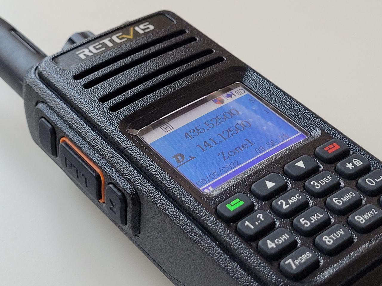 Review of the Retevis RT3S digital-analog (DMR) radio with GPS and call recording