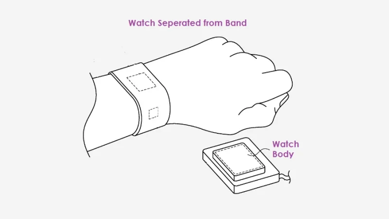 У майбутніх Apple Watch можна буде від’єднати корпус годинника від ремінця для заряджання
