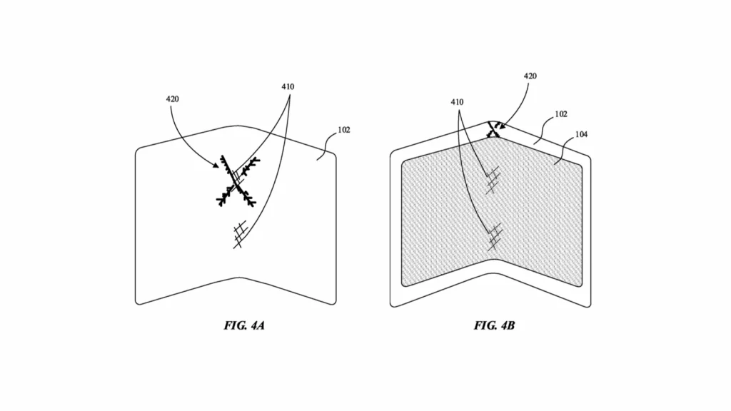 Apple отримала патент на технологію стійкого до тріщин складаного дисплея