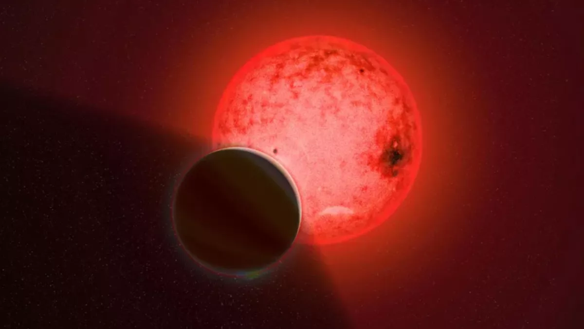 Величезна «заборонена планета» обертається навколо крихітної зірки
