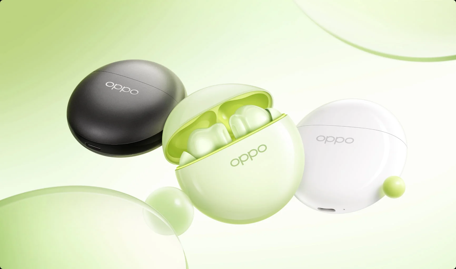OPPO Enco Buds 2 доступний у зеленому кольорі