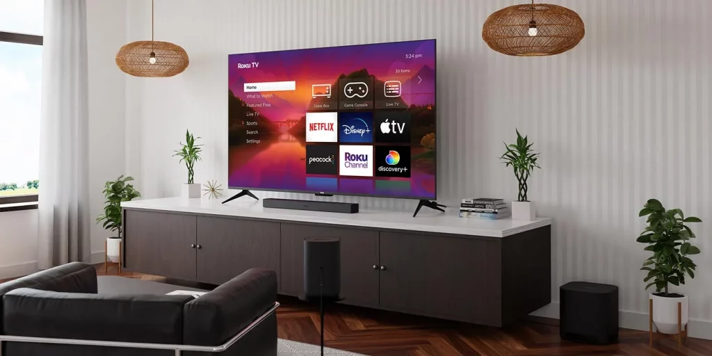 Телевізори серії Roku Select і Plus представлені в розмірах від 24 до 75 дюймів
