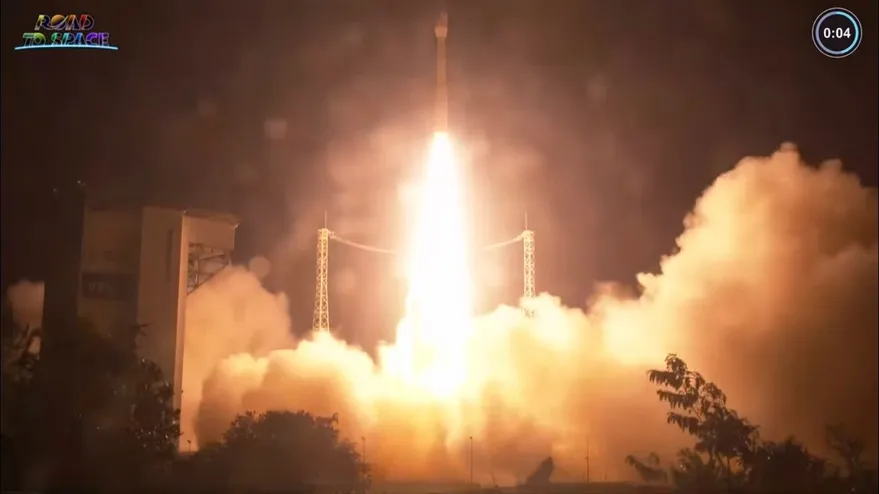 Ракета Vega із двома супутниками стартувала з космодрому Куру