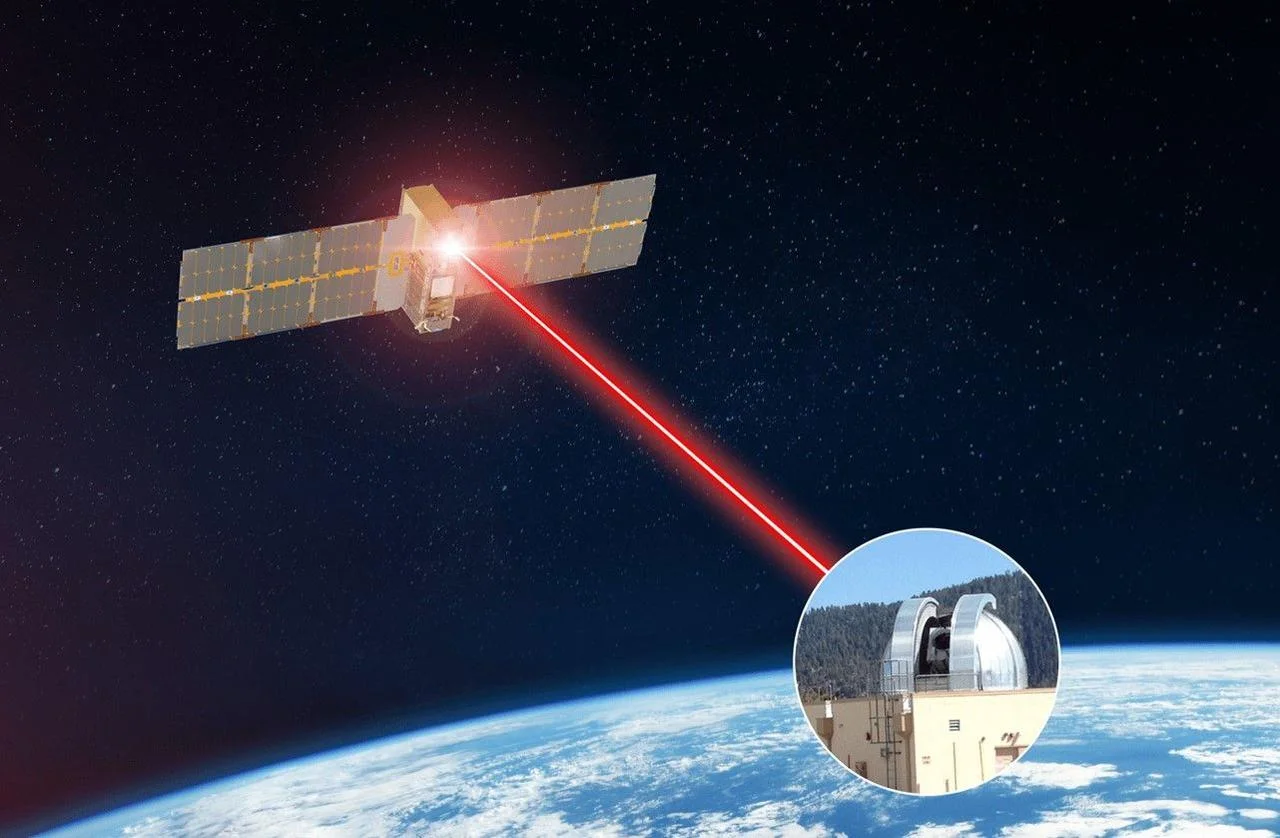 NASA забезпечило найшвидшу лінію лазерного зв’язку космос-земля: 200 Гбіт/с
