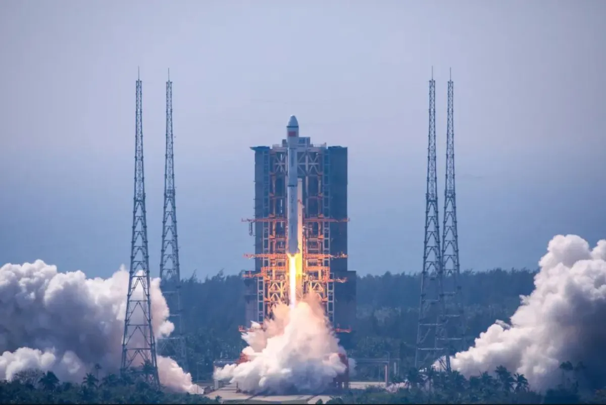 China begins building a launch pad for solid-state rockets