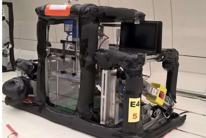 Is it possible to fry food in space?