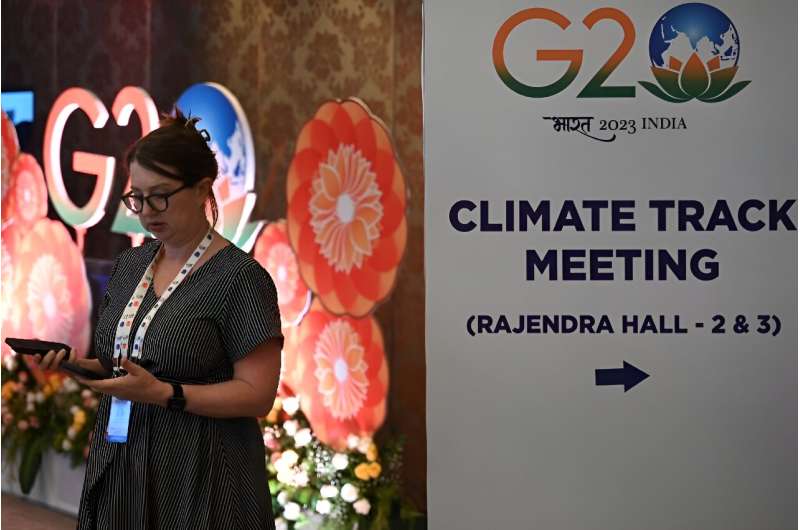 Міністри охорони навколишнього середовища G20 намагаються досягти кліматичного консенсусу