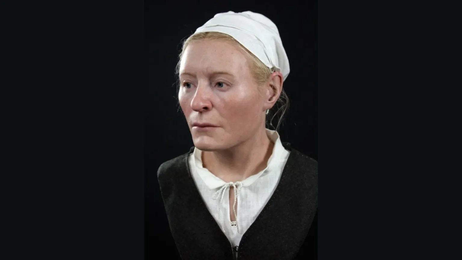 Scientists have reconstructed the face of a woman who died in the Vasa warship crash 400 years ago.