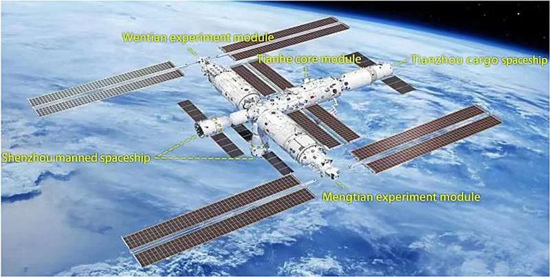 Китай планує подвоїти розмір своєї космічної станції