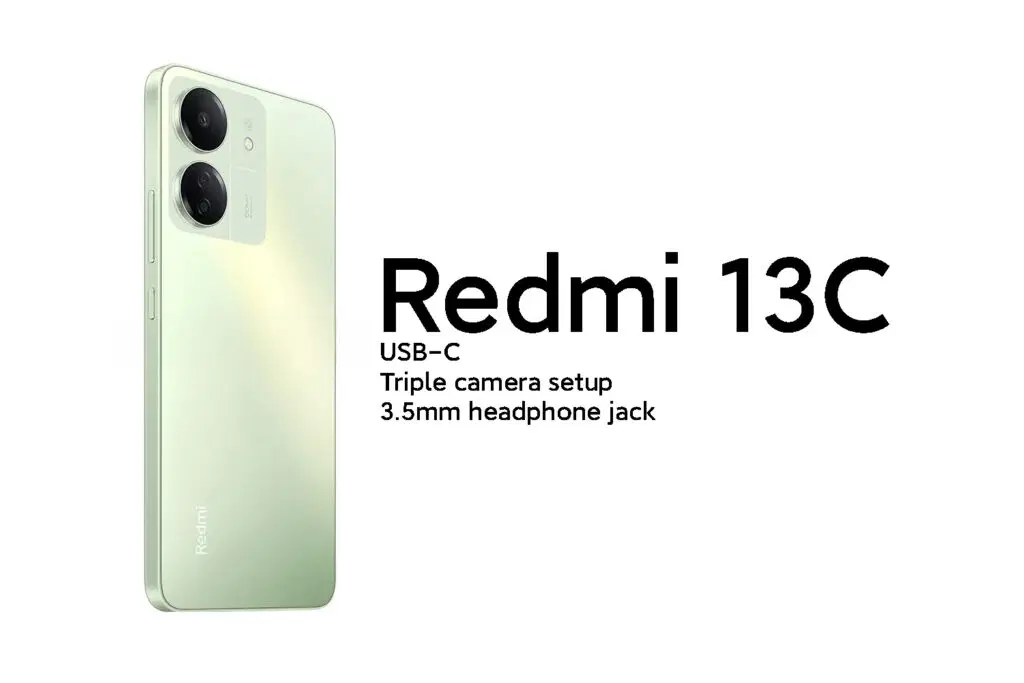 Рендерні зображення Redmi 13C розкривают потрійну камеру та USB-C