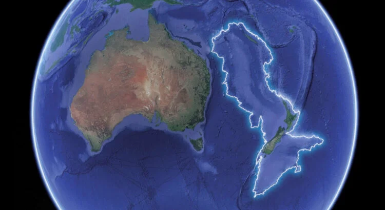 Геологи склали карту сьомого континенту, 94% поверхні якого приховано під водою