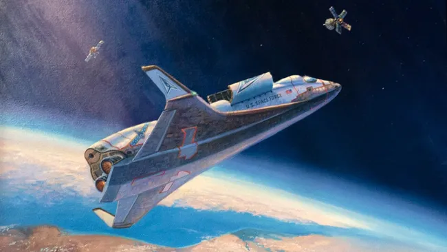 У США показали концепт військового космічного літака
