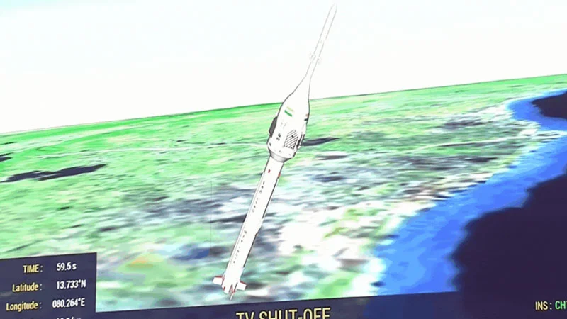 Індія успішно запустила ракету з макетом пілотованої капсули