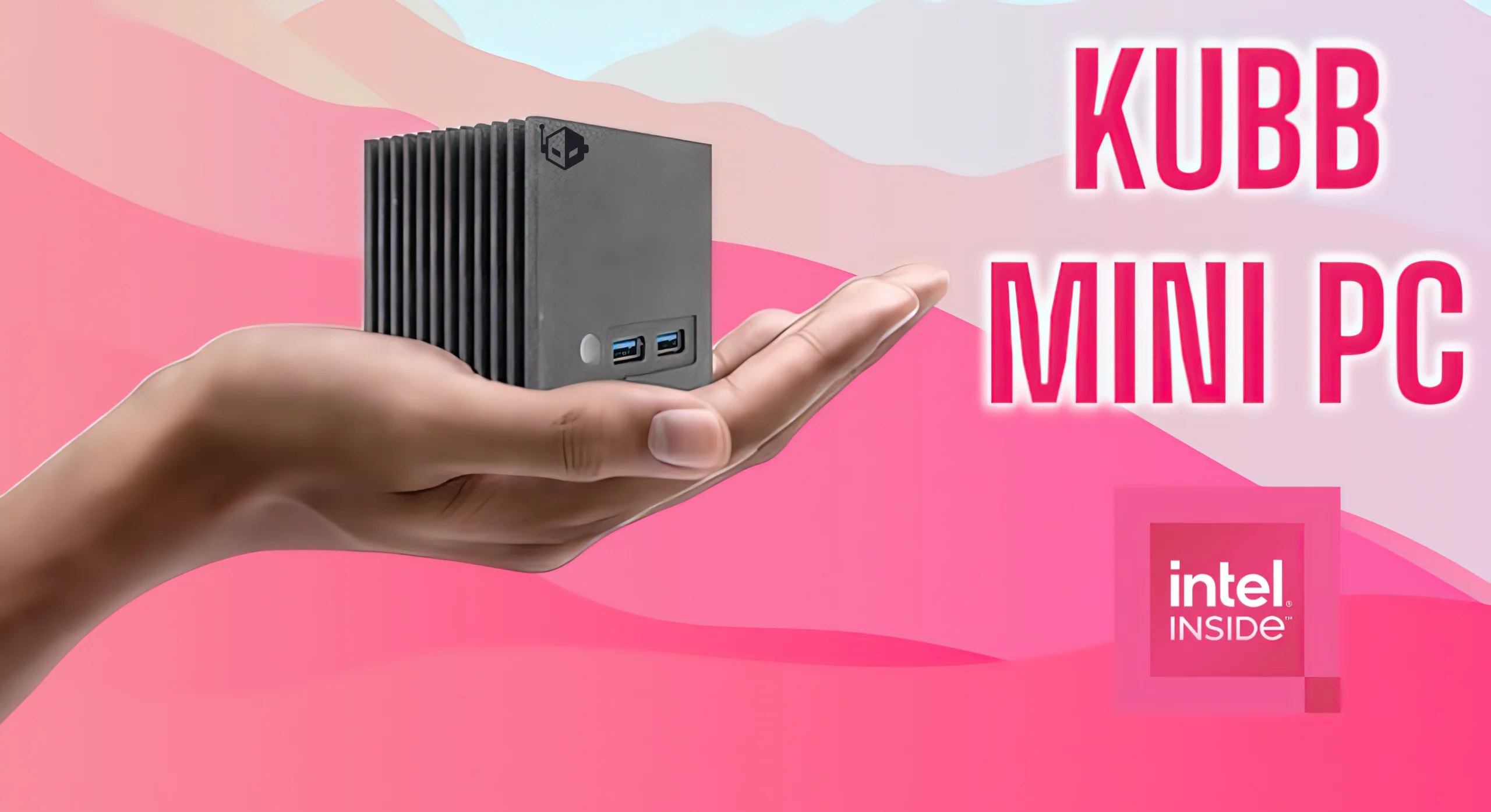 Представлений KUBB Mini 8x8cm Fanless Mini PC