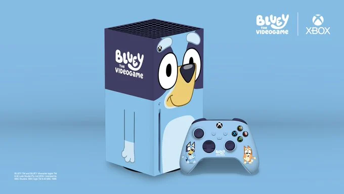 Microsoft представляє Bluey Edition Xbox Series X і контролер