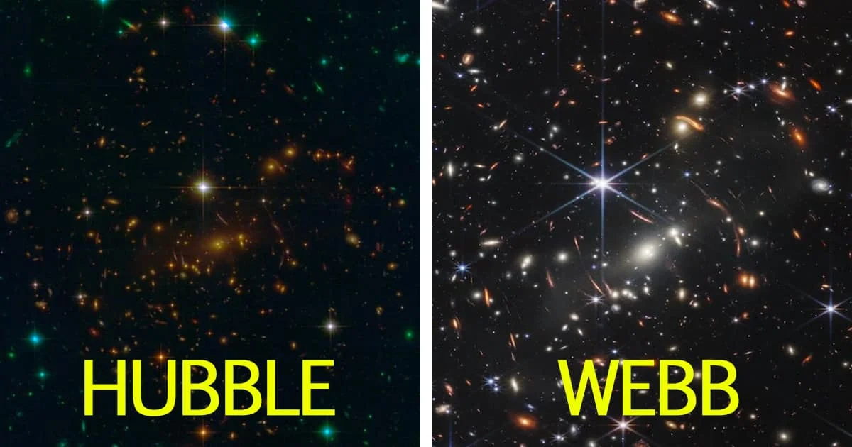Webb і Hubble об’єдналися, щоб створити найяскравіший вид Всесвіту