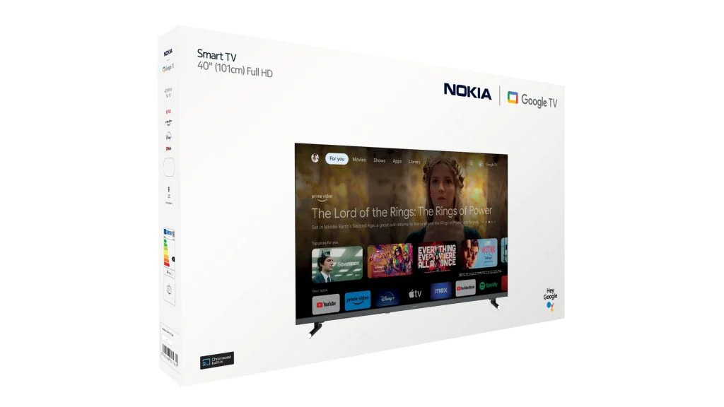 Новий Nokia Google TV доступний у 4 розмірах