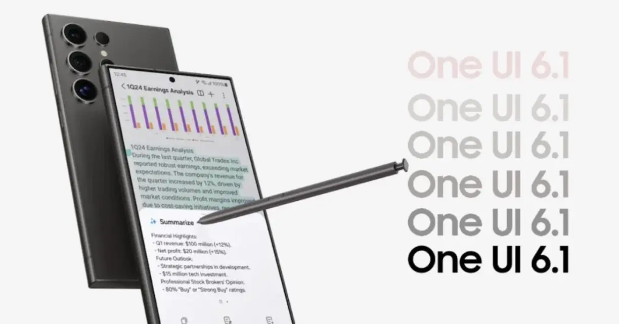 One UI 6.1 вийшла для 16 моделей смартфонів Samsung