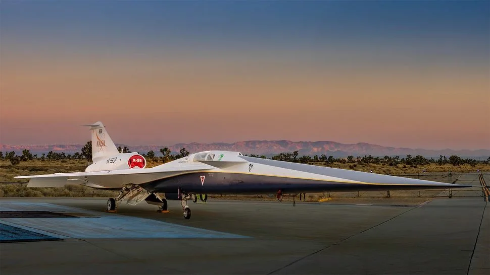 NASA показало «тихий» надзвуковий реактивний літак X-59 Quesst 9