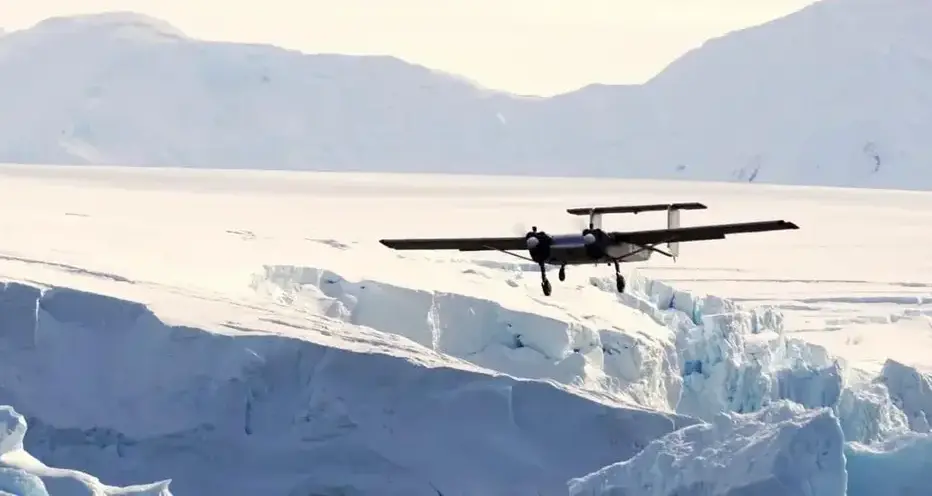 Безпілотний літак Windracers ULTRA вперше здійнявся в небо Антарктиди 