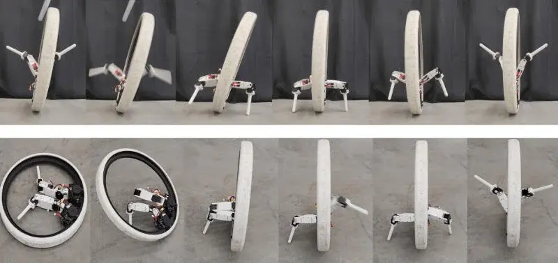 Вчені створили моноколісного робота Ringbot