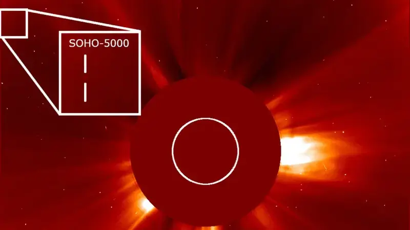 Відкрито 5000-ту навколосонячну комету