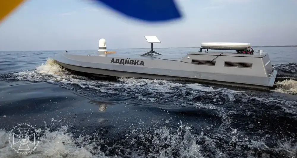 СБУ показала тестування нового морського дрона «SeaBaby 2024»