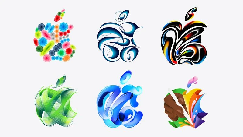 Подія Apple має шість художніх логотипів