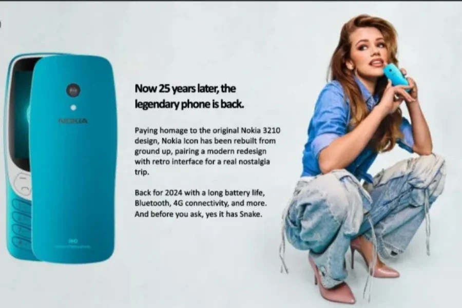 Легендарна Nokia 3210 повертається через 25 років