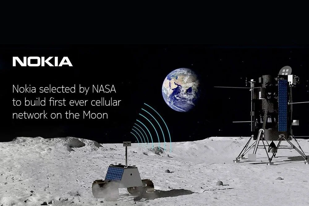 Nokia будує місячну мережу 4G для майбутніх місій