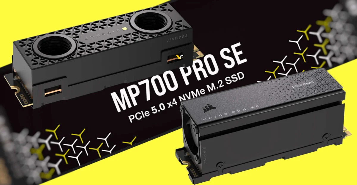 SSD Corsair MP700 Pro SE доступний у версії з водоблоком