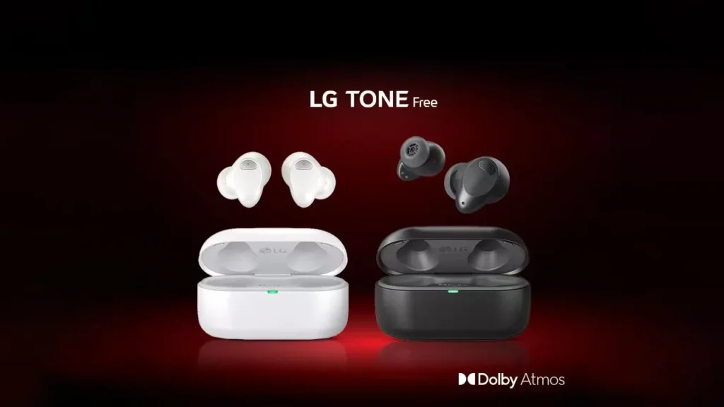 Представлені навушники LG Tone Free T80 з оновленим дизайном