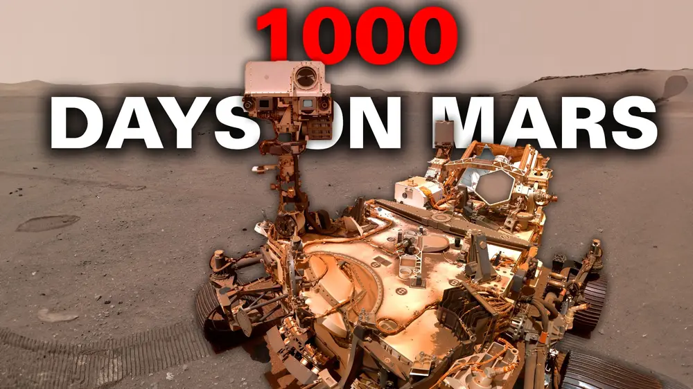 Perseverance відзначив 1000 днів на Марсі