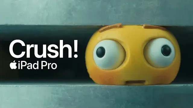 Apple вибачилася за рекламу iPad «Crush»