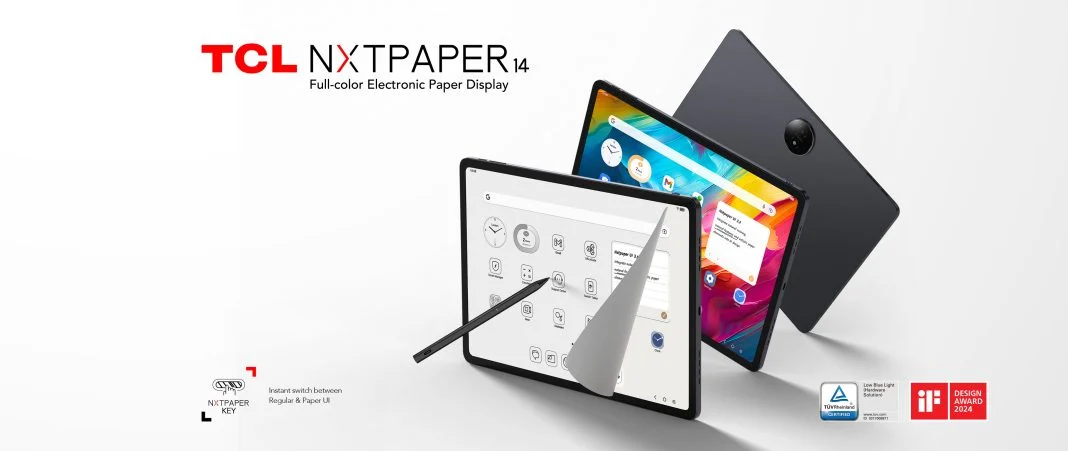 TCL розширила лінійку планшетів, представивши NXTPAPER 14