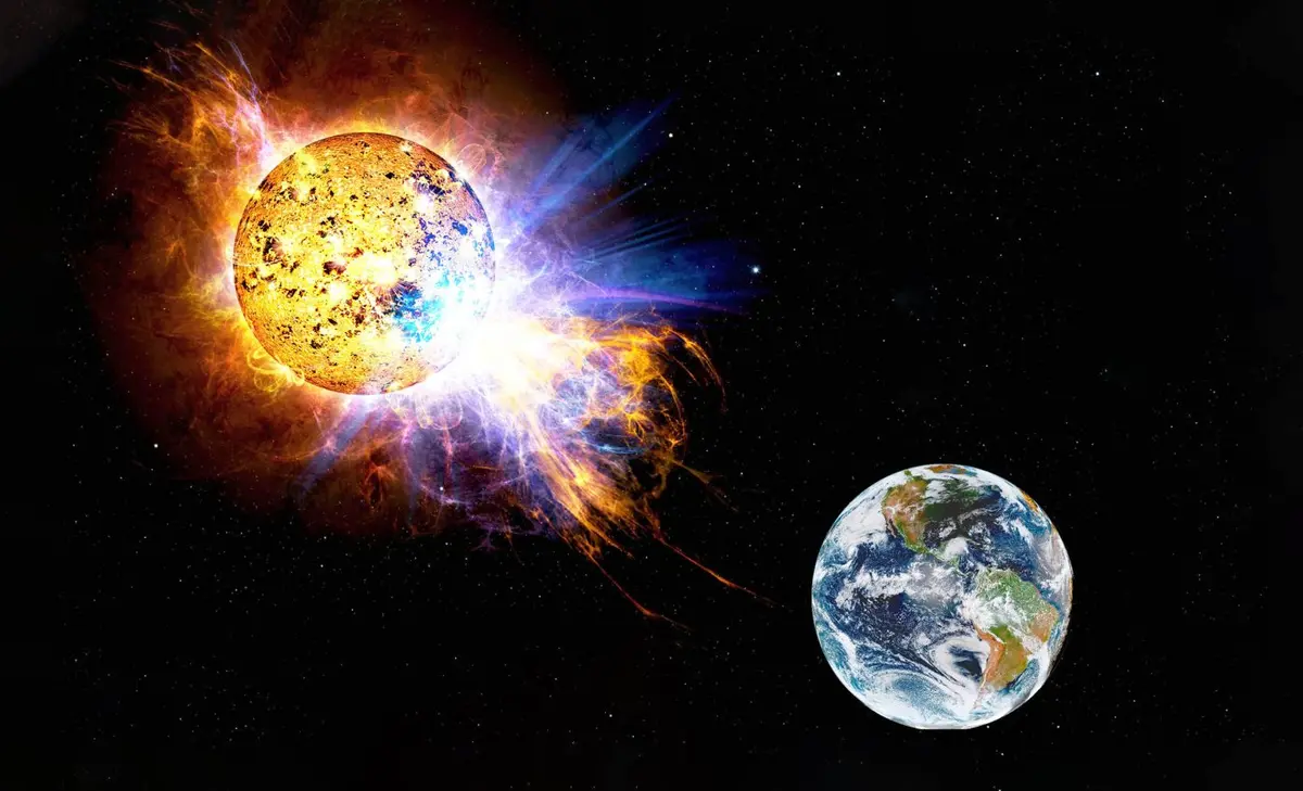 Scientists warn that a powerful solar storm is heading towards Earth