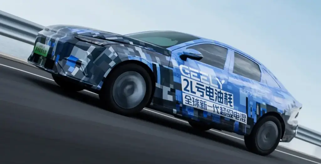 Представлено супергібридну систему Geely Thor 2.0