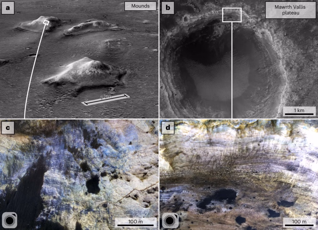 Планетологи побачили, як марсіанські повені рухали гори