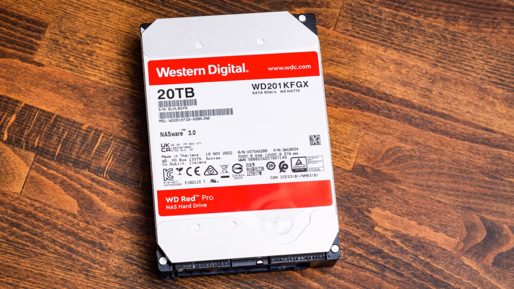 Представлений жорсткий диск WD Red Pro на 26 ТБ