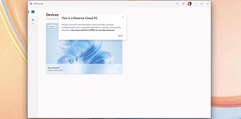 Microsoft почала тестувати хмарні ПК для аварійної заміни звичайних через Windows 365