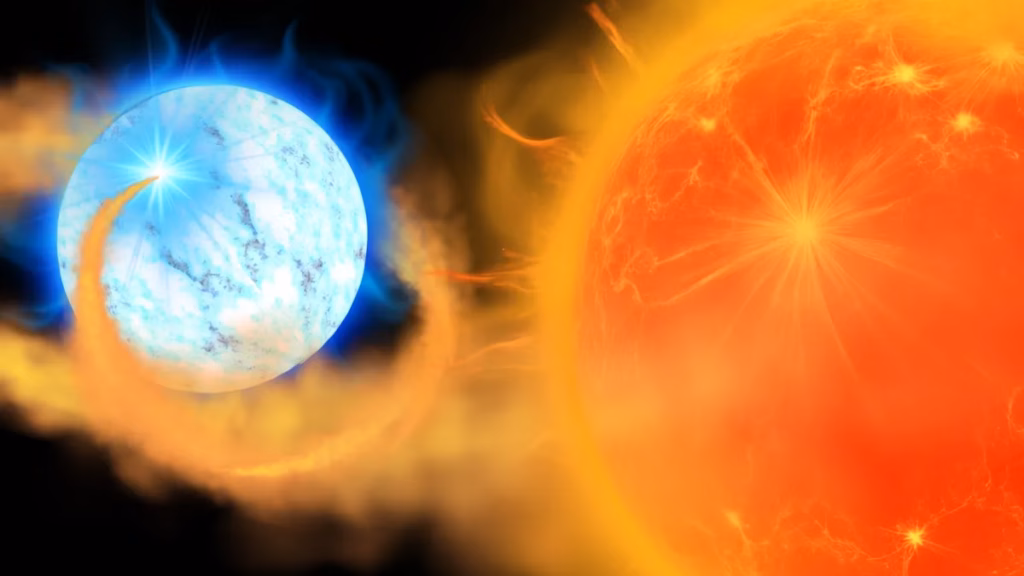 Вчені з’ясували, чому зірка V Стрільця світить так яскраво