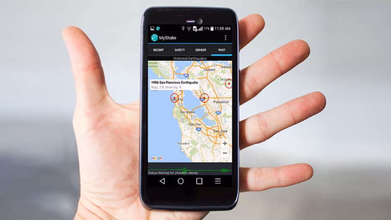 Смартфони можуть попереджати про землетруси раніше, ніж прилади