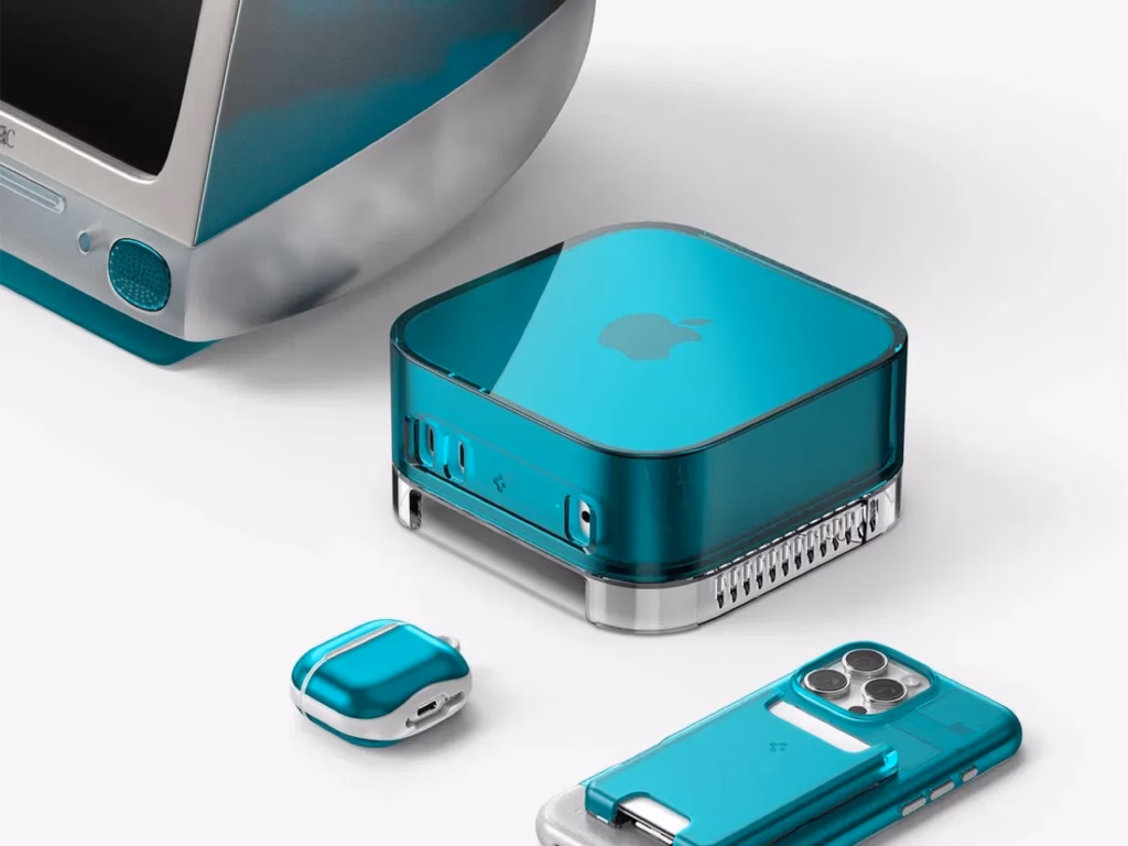 Spigen представила корпус Classic C1, стилізований під iMac G3