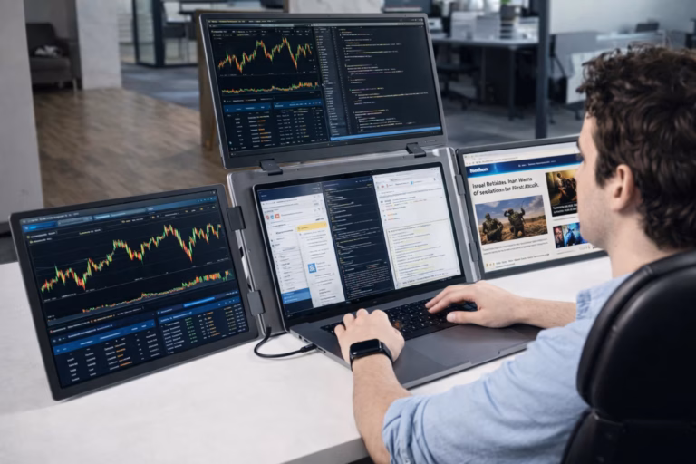 Новий пристрій додає три дисплеї до ноутбука через USB-C