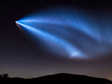 Космічний слід Falcon 9 може шкодити атмосфері