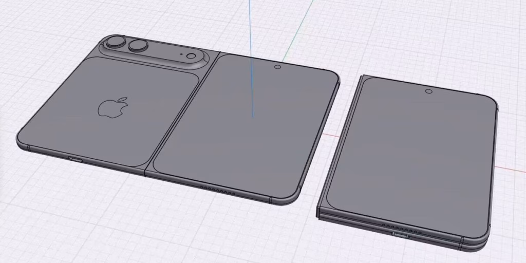Інсайдер, який першим показав iPhone 17, злив рендери складаного смартфона Apple
