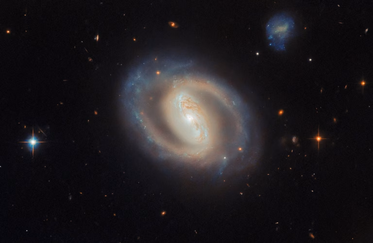 Hubble зафіксував активну спіральну галактику