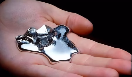 Вчені розкрили нову таємницю металу, який плавиться в долоні