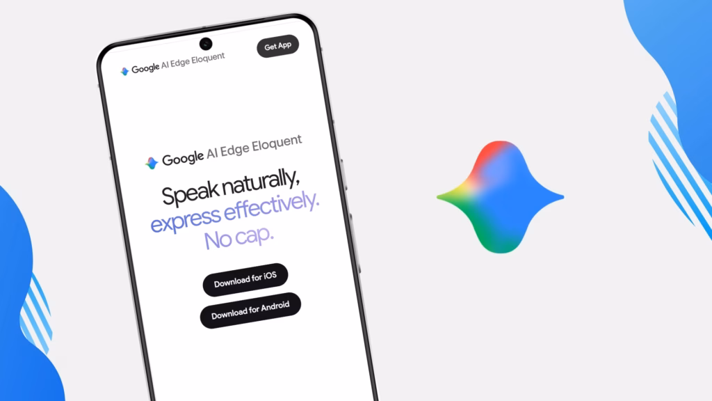 Новий додаток Google AI Edge Eloquent дозволяє диктувати текст без інтернету