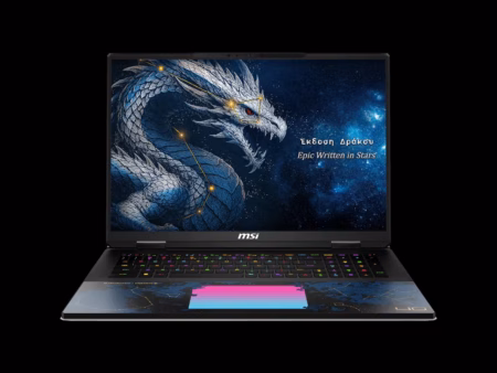 MSI випустила колекційний ноутбук з RTX 5090 та дисплеєм 4K+